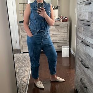 Levi’s Free People denim jumpsuit
